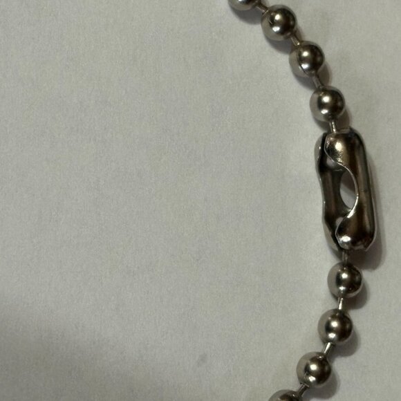 Amazing CZECH ART GLASS BEADS Multicolor COLORFUL SILVER CHAIN NECKLACE 18" - Picture 7 of 7